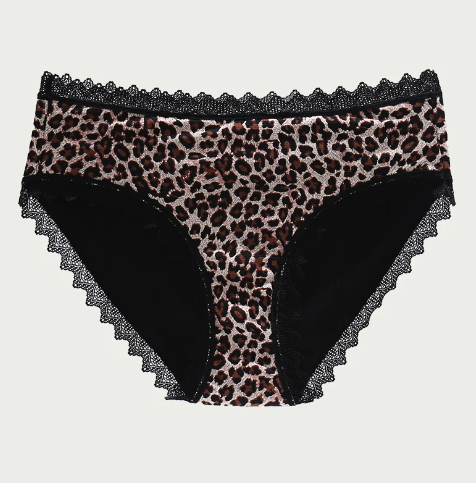 Culotte Léa, la sauvage avec taille en dentelle