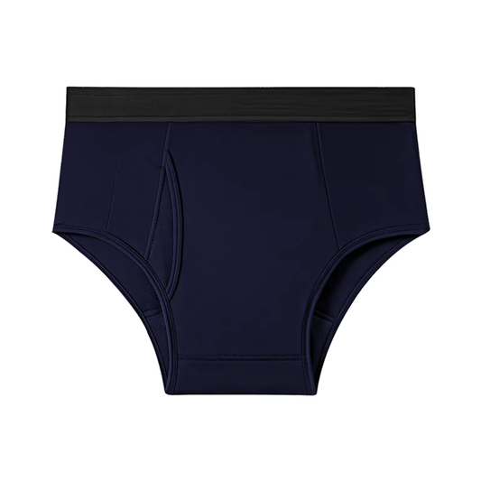 Slip absorbant homme Léo – Coupe courte – 150 ml - univers tibet