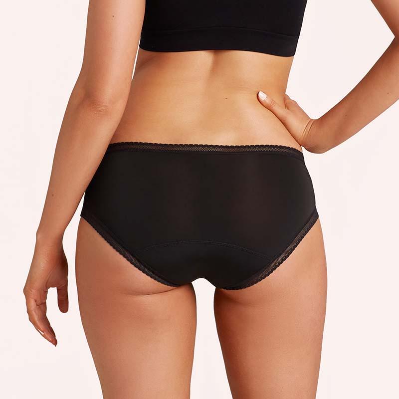 Culotte Menstruelle Lou, avec sa fine dentelle - ADOPTE MA CULOTTE