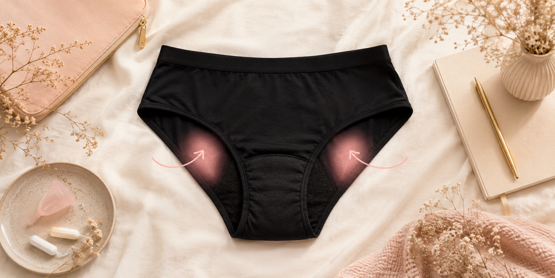 Pourquoi ma culotte menstruelle fuit-elle sur les côtés ? Causes et solutions