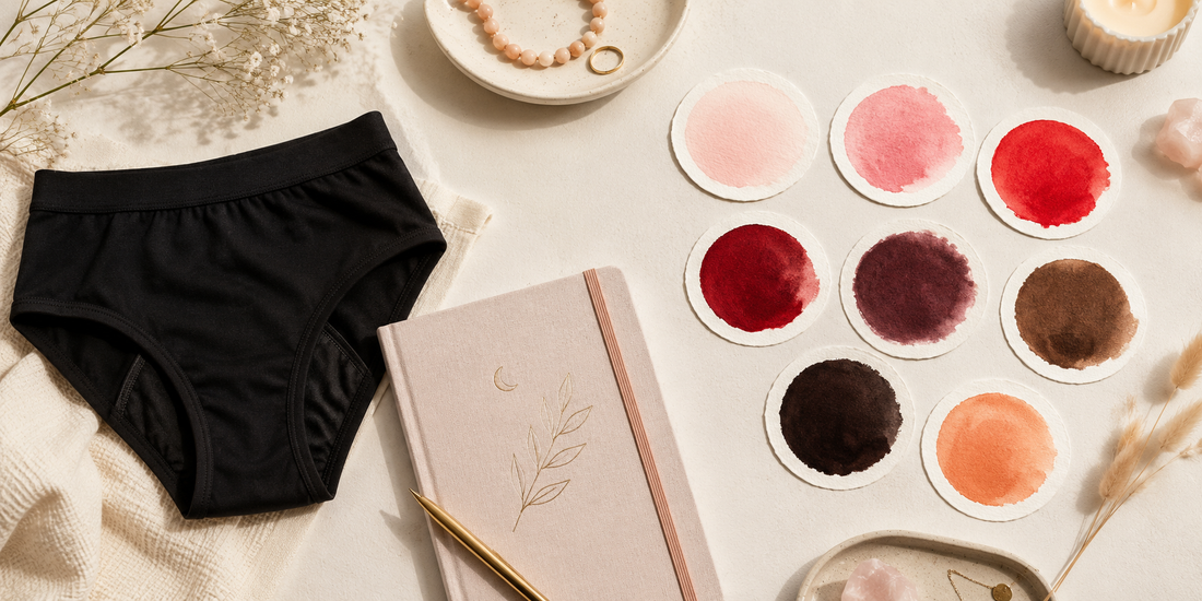 Sang des règles noir, rose, orange ou très clair : que signifie sa couleur ?