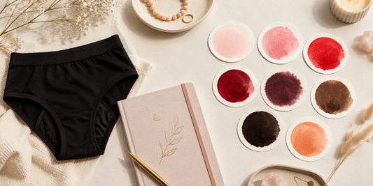 Sang des règles noir, rose, orange ou très clair : que signifie sa couleur ?
