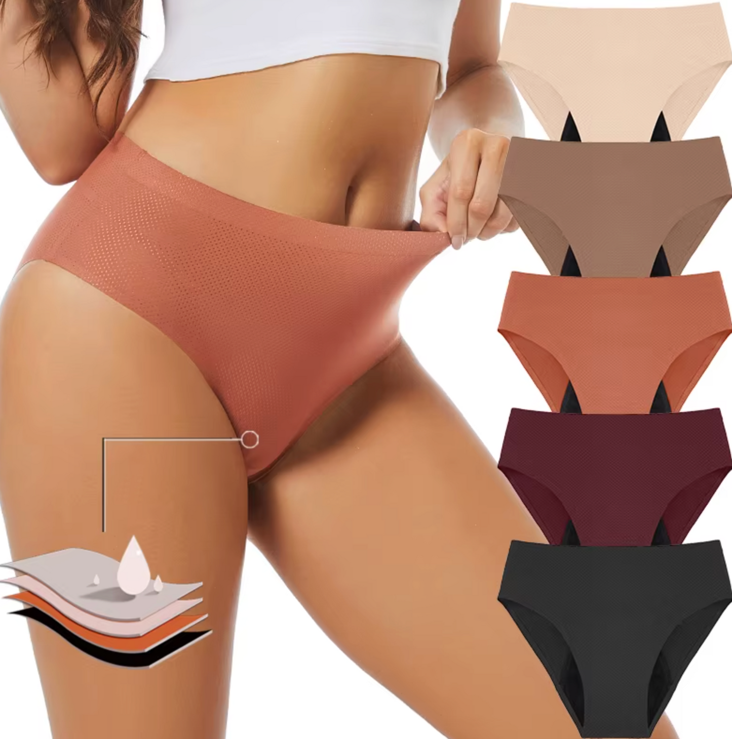 Culotte Menstruelle Nora, l'ultra respirante - adopte ma culotte