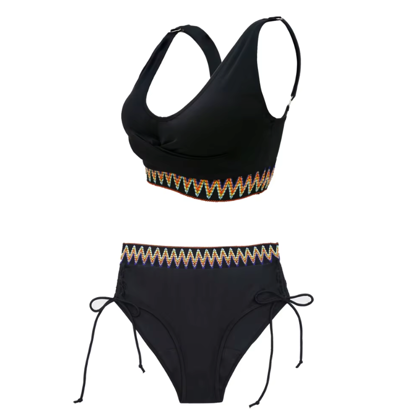 Maillot de bain menstruel 2 pièces Harmonia - adopte ma culotte