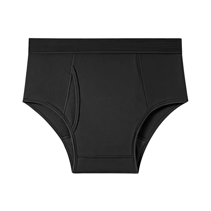 Slip absorbant homme Léo – Coupe courte – 150 ml - univers tibet