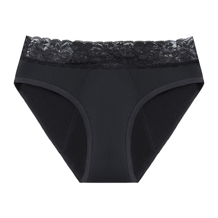 Culotte Menstruelle Jade, Culotte Dentelle Détachable - ADOPTE MA CULOTTE